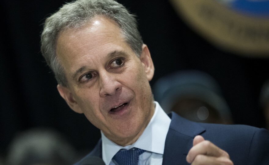 New York Attorney General Eric Schneiderman says he is joining with peers in California and several other states to file a lawsuit to protect the insurers' subsidies.
