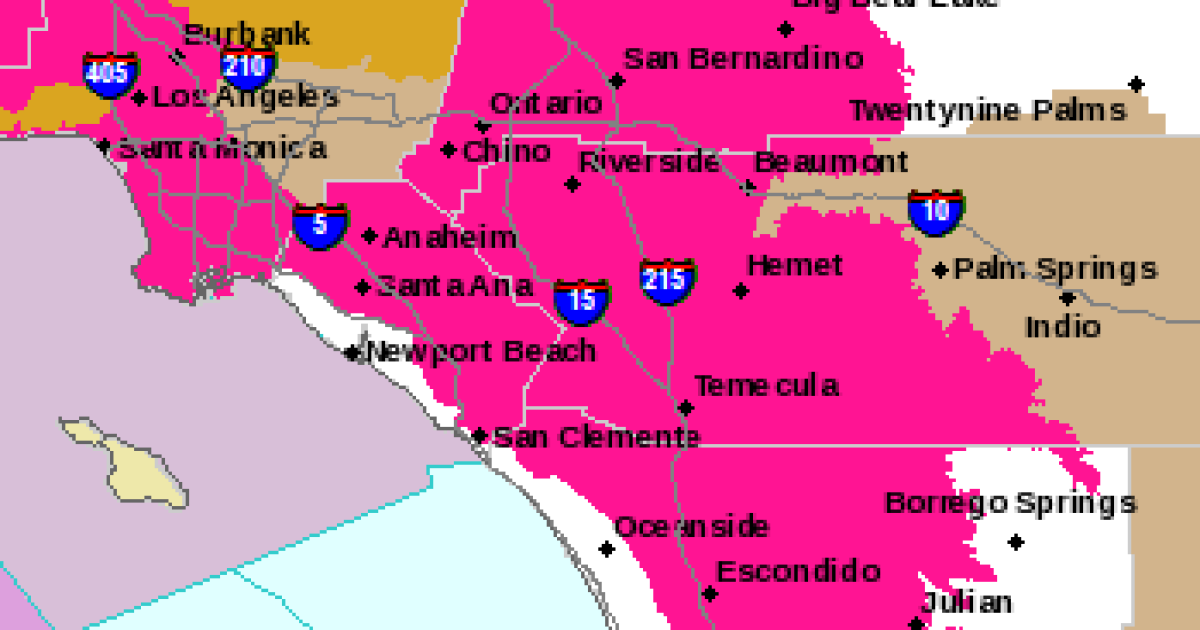 Santa Ana Winds Bring High Fire Danger To San Diego County | KPBS ...