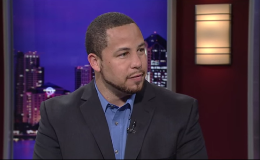 San Diego State University professor Luke Wood appears on KPBS Evening Edition, Aug. 20, 2015.