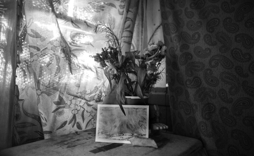 "Some days I think about the moments I experienced as a backdrop to those that I missed. I walked through a patch of lupines in Maine when, at that very moment, I could have been home in Ohio, sitting at my grandmothers' sides."