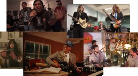 Our favorite San Diego-area video entries to the 2024 NPR Tiny Desk Contest are (clockwise from left) Aleah Discavage, The Neighborhood Kids, Slacker, Al Akhbar and Shua.