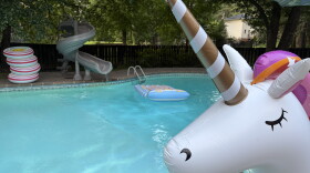 The Endless Summer Oasis pool listing on Swimply gets more than 1,000 guests a season, according to owner Jasmine Lawson in Birmingham, Ala. on June 24, 2026.