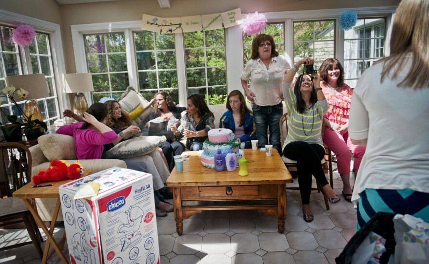 Both Costello and Morales' family and friends have been supportive of their marriage and decision to start a family.
