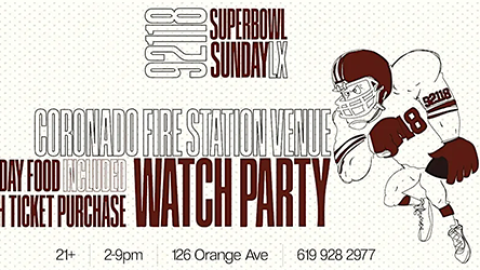 Coronado Big Game Party