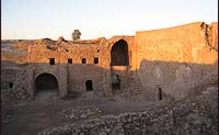 Iraq's oldest Christian monastery, Saint Elijah's, has been damaged by coalition troops and others who came before them.