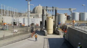 Spent fuel is shown at San Onofre in San Diego, Jan. 2018. 