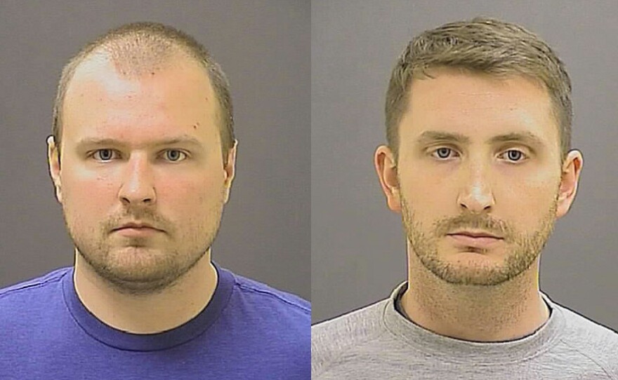 Baltimore police officers — top row from left, Caesar R. Goodson Jr., Garrett E. Miller and Edward M. Nero, and bottom row from left, William G. Porter, Brian W. Rice and Alicia D. White — were charged with felonies ranging from assault to murder in the police-custody death of Freddie Gray.