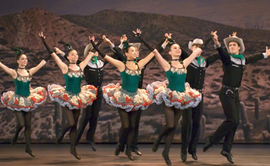 The Miami City Ballet performs George Balanchine's "Western Symphony."
