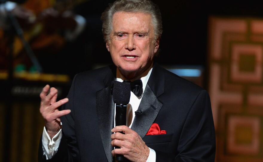 Regis Philbin speaks onstage at Spike TV's "Don Rickles: One Night Only" on May 6, 2014 in New York City.