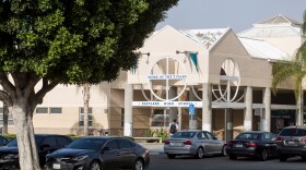 The entrance to Eastlake High School is shown on July 24, 2018. 