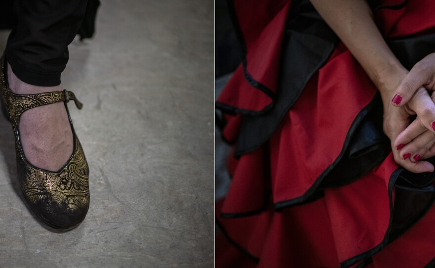 Attire is a key aspect of flamenco, from tap shoes, to nail color, and the traditional flamenco dress.