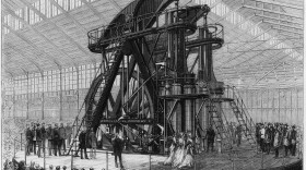 The 1876 American Centennial Exhibition, held in Philadelphia, showcased innovations ranging from steam engines to the telephone to soda water.