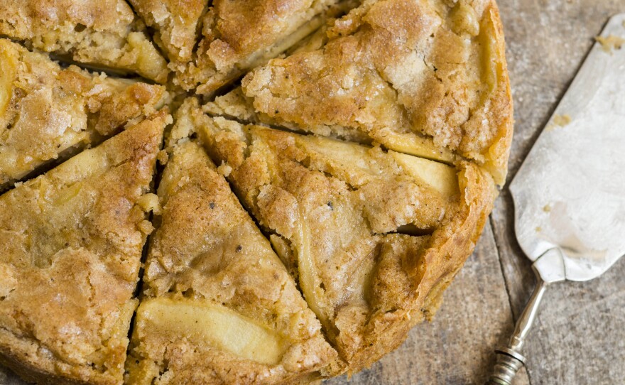 Episode 5 is all about French-inspired desserts. Milk Street cook Erika Bruce shows Chris Kimball how to make an easy French apple cake.