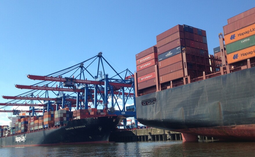 The Port of Hamburg's trade volume has more than doubled since 1990 and is projected to double again by 2030.