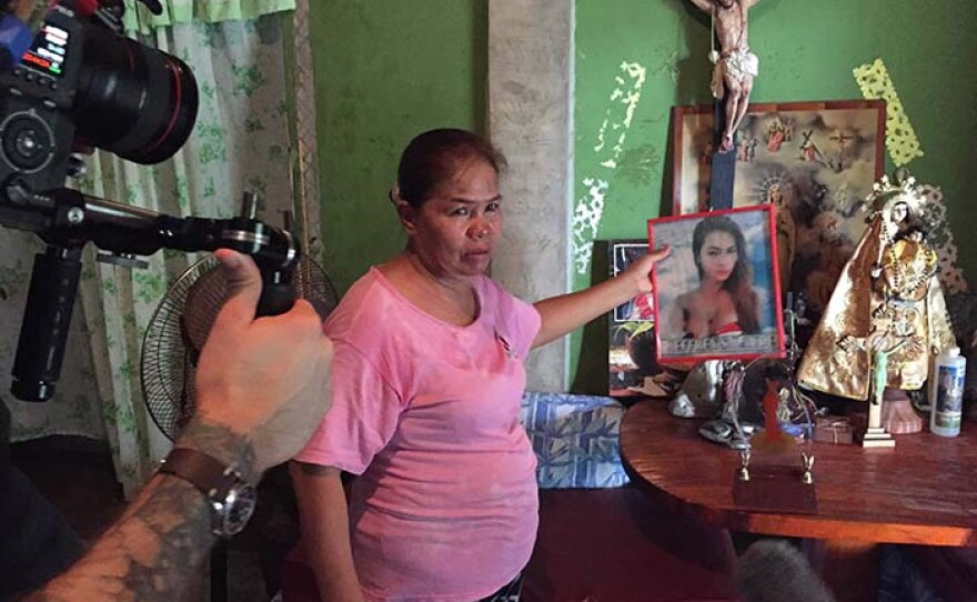 Julita "Nanay" Laude, mother of Jennifer Laude.