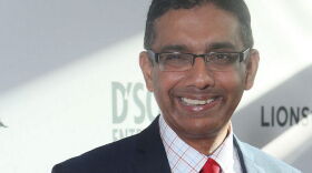 Dinesh D'Souza is seen at Regal Cinemas LA Live, June 30, 2014.