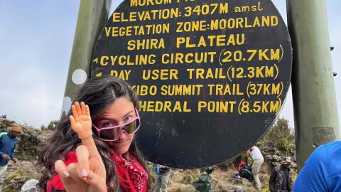 A year before she died, Sophie Rottenberg climbed Mt. Kilimanjaro. Her mother says her "tiny hand" photos were a signature joke. Mourners were given the toys at her funeral. She was 29.