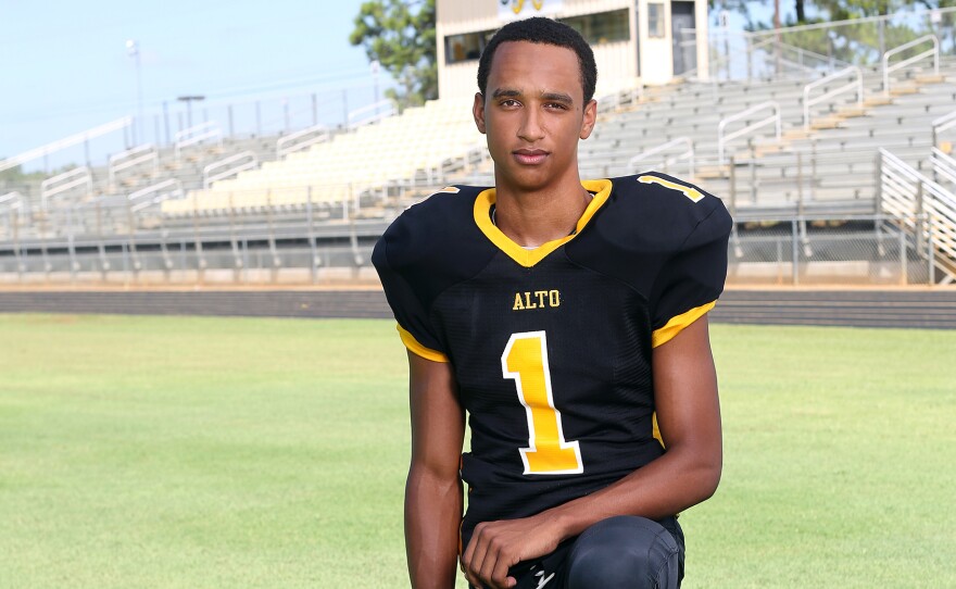 Cam'ron Matthews played safety on the Alto, Texas, varsity football team. The 16-year-old died after a game in October.