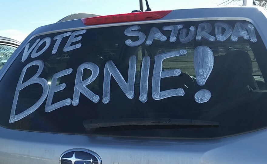 Support for Sen. Bernie Sanders in Wyoming was shown in more than just the votes that declared him winner of the Democratic caucuses there on Saturday.