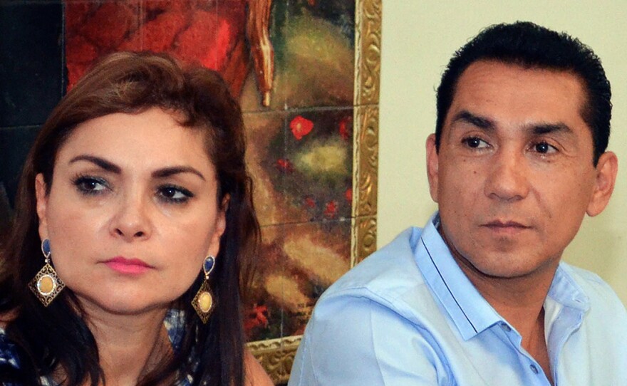 Iguala Mayor Jose Luis Abarca and wife Maria de los Angeles Pineda, shown in a photo taken in May, are both wanted for questioning.