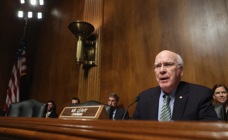 Senate Judiciary Committee Chairman Patrick Leahy, D-Vt., voted to allow guns in national parks and on Amtrak trains, but rejects suggestions that he'll slow-walk gun control efforts through Congress.