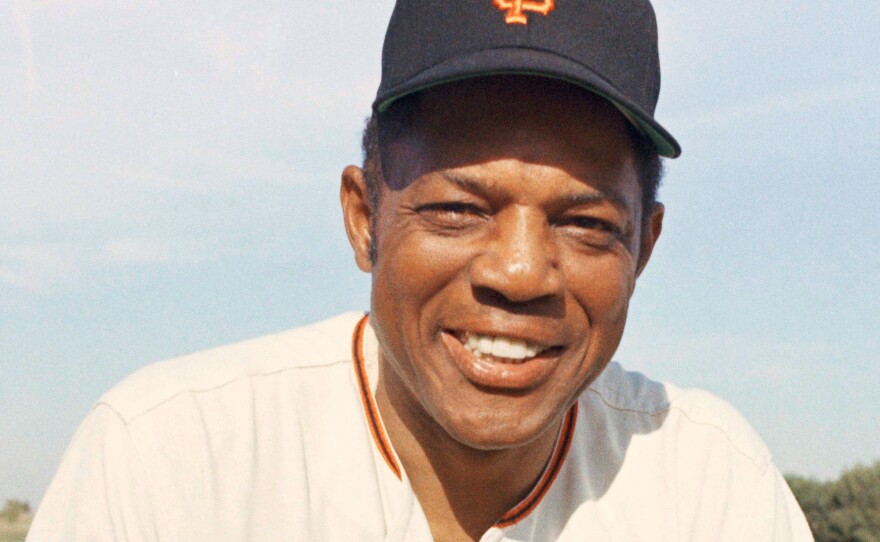 Willie Mays pictured in 1967.