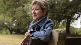 "I have this drive and I want to keep going," says Vicky Stinson, 65, who was diagnosed with pancreatic cancer in 2024. She's pictured here in a park in Charleston, S.C., on a visit in May 2026.
