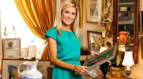 MARKET WARRIORS picker Miller Gaffney in her element with various pieces of art.
