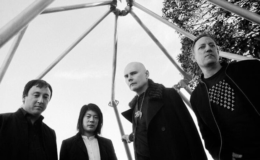 A 2018 promotional photo of The Smashing Pumpkins.