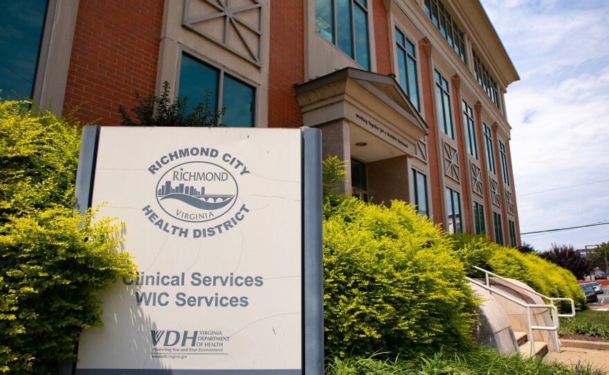 Some local health departments offer family planning services through Title X, including this clinic in Richmond, Va. The Virginia Department of Health saw its Title X funding drop about $1 million from last year, resulting in cuts to services in some locations and flat funding in others.