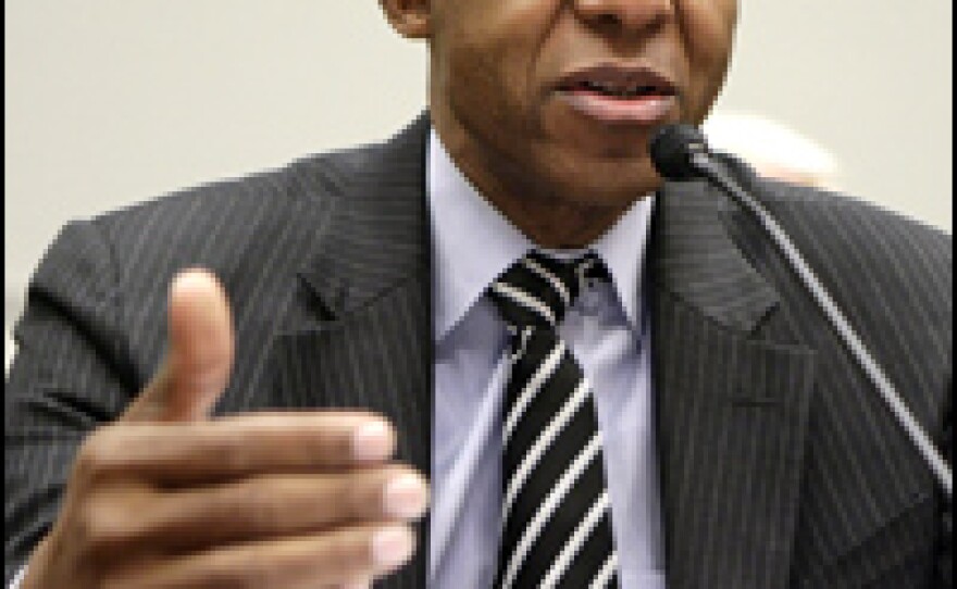 Rep. William Jefferson (D-LA), seen in a file photo from Feb. 6, 2007, could face up to 235 years in prison.
