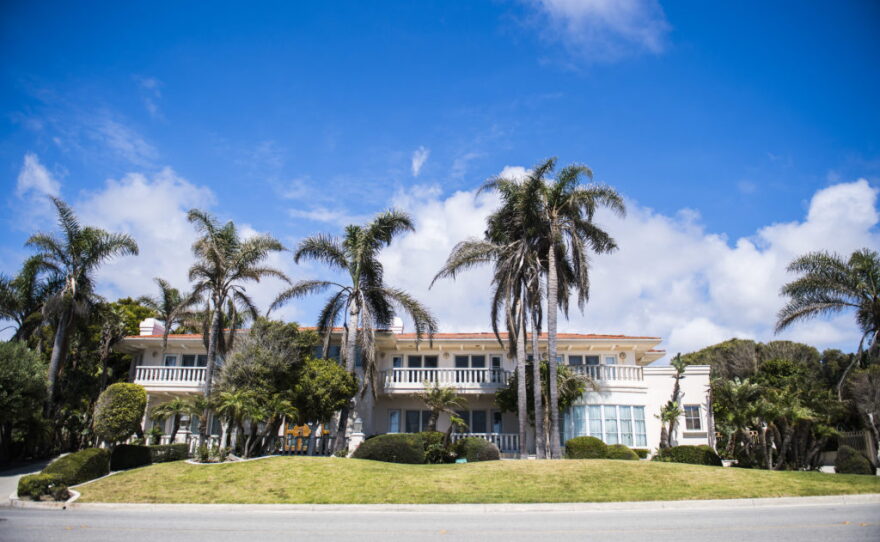 Dr. Rifaat Salem's home in Palos Verdes Estates, Calif., shown in this undated photograph. 