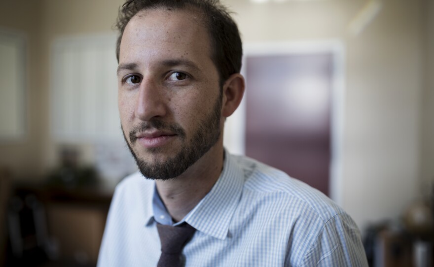 Eyal Bergman, shown in this Aug. 17, 2017 photo, is the family and community engagement officer for the Cajon Valley Union School District.