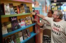 Florida teacher Adam Tritt and his group, Foundation 451, led the launch of a "Banned Book Nook" at a Ben & Jerry's ice cream store in Melbourne, Fla.