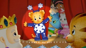 In this thirty-minute holiday musical episode, the Neighborhood is celebrating Snowflake Day! Daniel has a very important role as the snowflake in the Neighborhood’s Snowflake Day Show and he can’t wait to say his lines! The Enchanted Garden is full of excitement and winter cheer as everyone pitches in to make the celebration a true Neighborhood success!