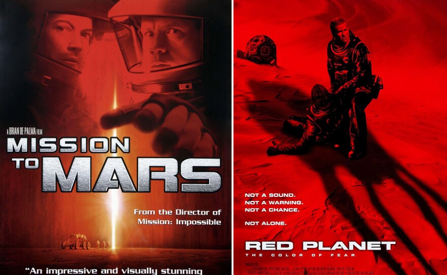 <em>Mission to Mars</em> and <em>Red Planet</em> both premiered in 2000.