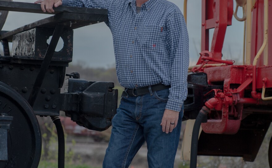 Arthur, shown posing for a portrait in Tulsa, Okla., last year, consults for oil companies, and has worked for decades to address the problems caused by orphan oil wells. He also likes to look for them in his spare time, for fun.