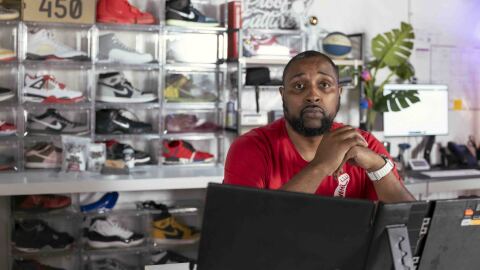 Richard Brown runs Proof Culture, a sneaker accessory company, out of his Ohio home. As a small importer, he's struggled to navigate toward tariff refunds.