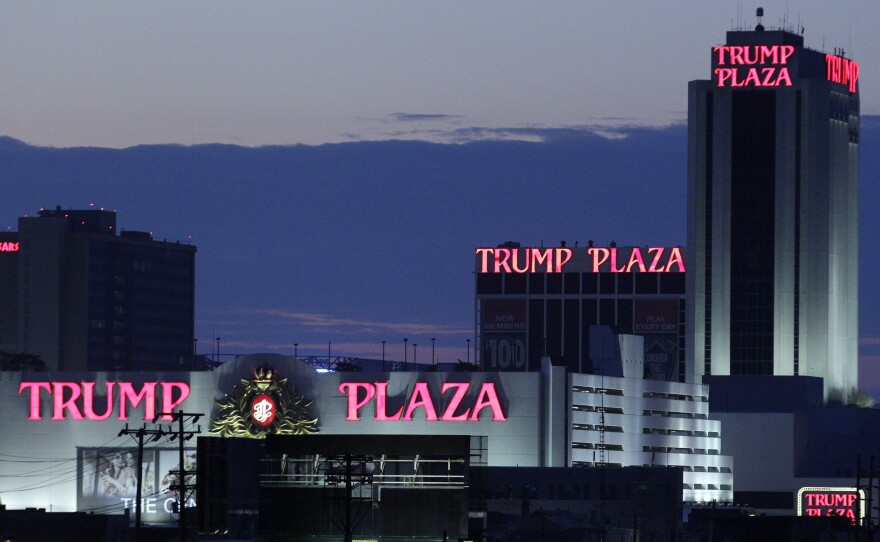 The Trump Plaza Hotel and Casino in Atlantic City before it closed on Sept. 16, 2014.