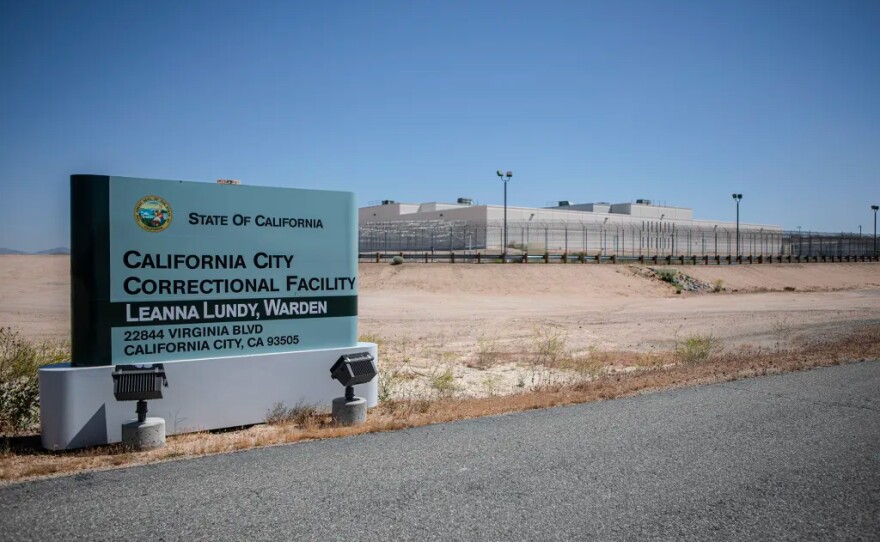 CC PRISONS 5.jpgThe California City Correctional Facility just outside of California City in May 10, 2023. This is one of the correctional facilities set to close soon in California.