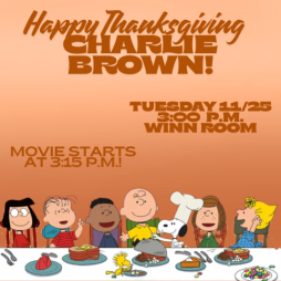 'Happy Thanksgiving Charlie Brown!'