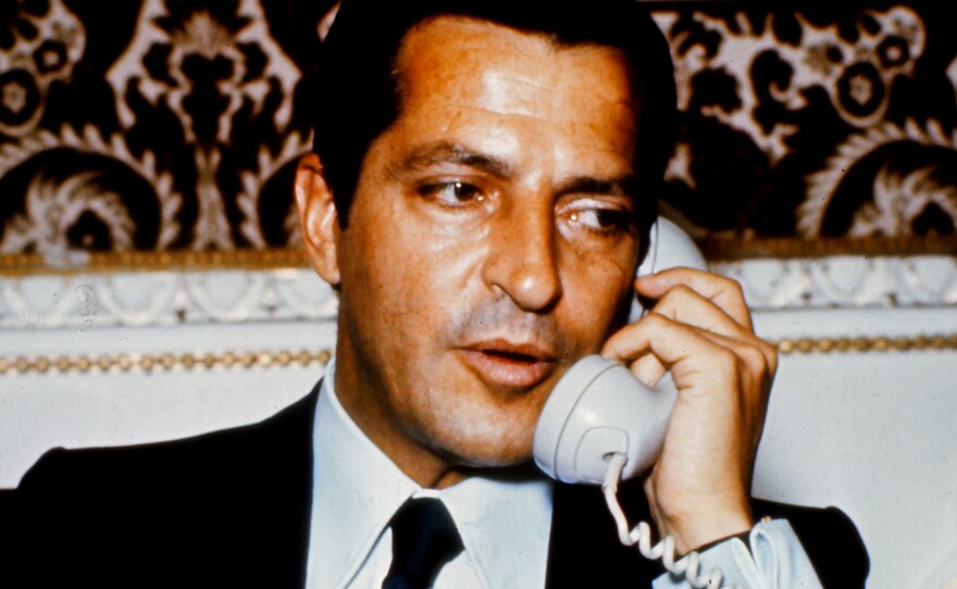 Adolfo Suarez, president of the Spanish government from 1977 to 1981. This picture was taken in Madrid in 1976.
