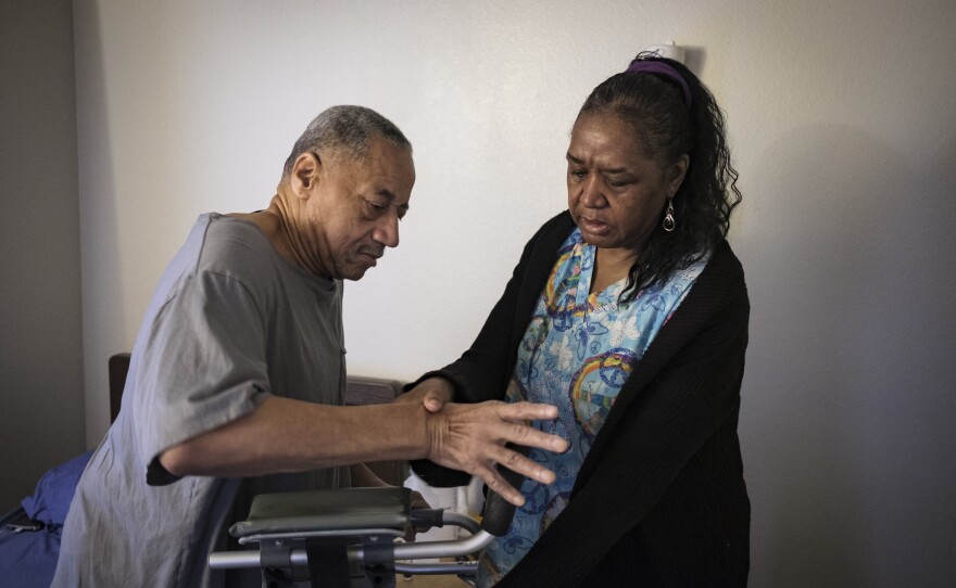 During her time off, Barnes also takes care of her brother Lorenzo Bedford, who had a stroke a year ago.