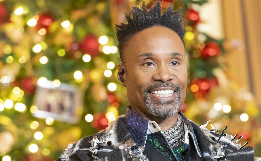Billy Porter dazzles as he performs “This Christmas.”