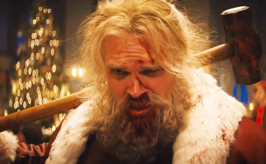 David Harbour plays a badass Santa in Tommy Wirkola's "Violent Night."