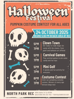 Halloween Festival and 1st Annual Pumpkin Costume Contest – Dogs Included