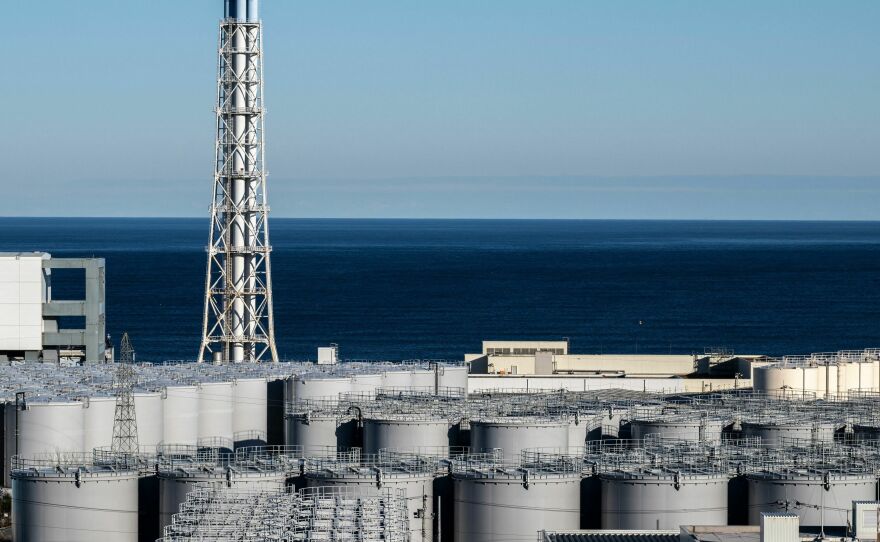 Storage tanks for contaminated water at the Fukushima Daiichi nuclear power plant are near capacity.