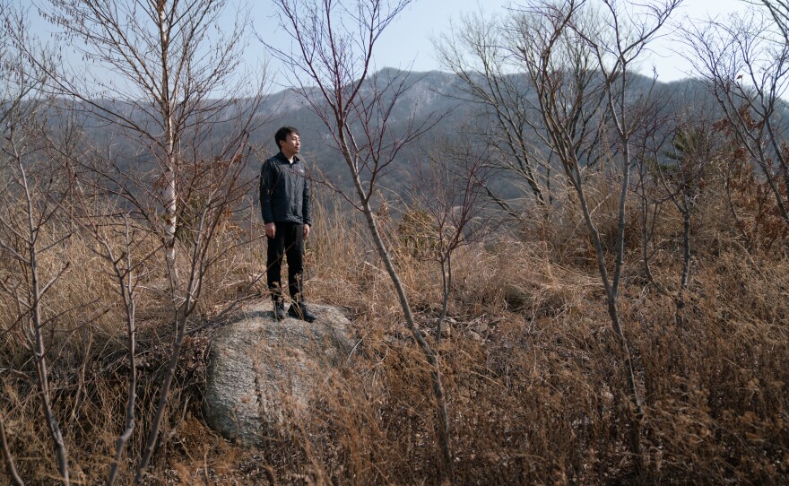 Jung Suyoung, 37, a taxonomy expert and researcher at the DMZ Botanical Garden, fears that digging up land mines may hurt the area's plant life.