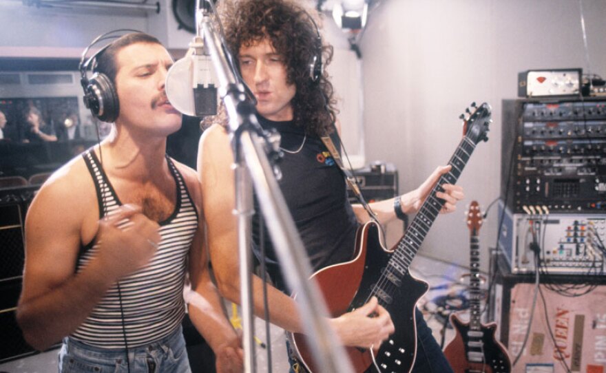 Freddie Mercury and Brian May are two of more than 150 artists featured in SOUNDBREAKING.