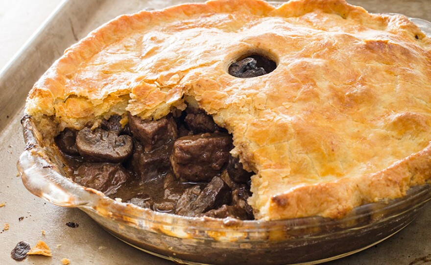 Pub-style steak and ale pie. In Season 18 of AMERICA'S TEST KITCHEN, hosts Bridget Lancaster and Julia Collin Davison head into the test kitchen to bring viewers equipment reviews, taste tests, and recipes for the home cook.